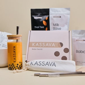 THAI TEA - Premium Boba Tea Kit -  DIY