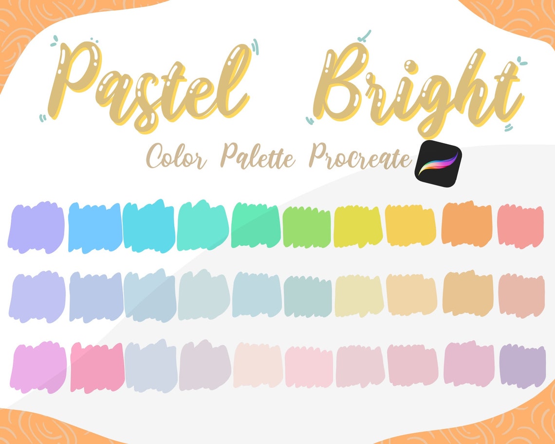 procreate pastel palette free download