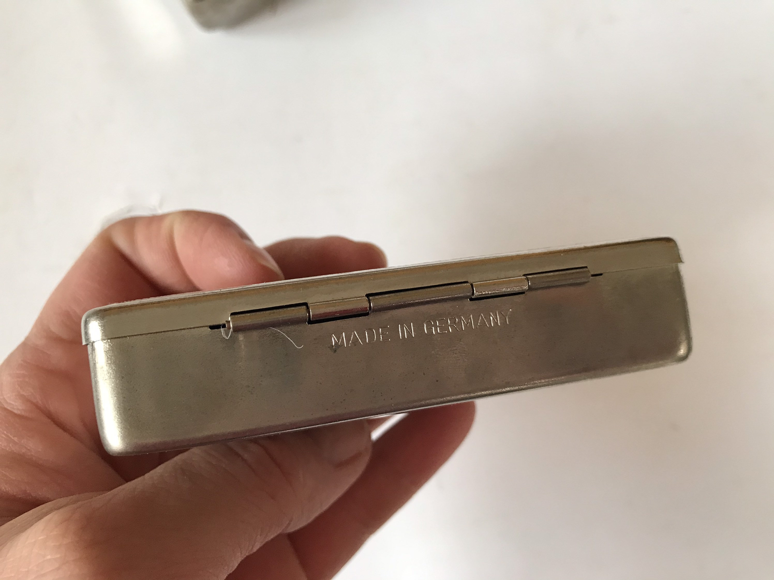 Metal Cigarette Case made in GermanyPersonal Case Metal | Etsy