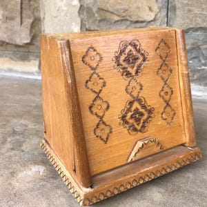 grande scatola per sigarette, organizer per sigarette in legno, scatola per sigarette vintage, regalo per fumatori