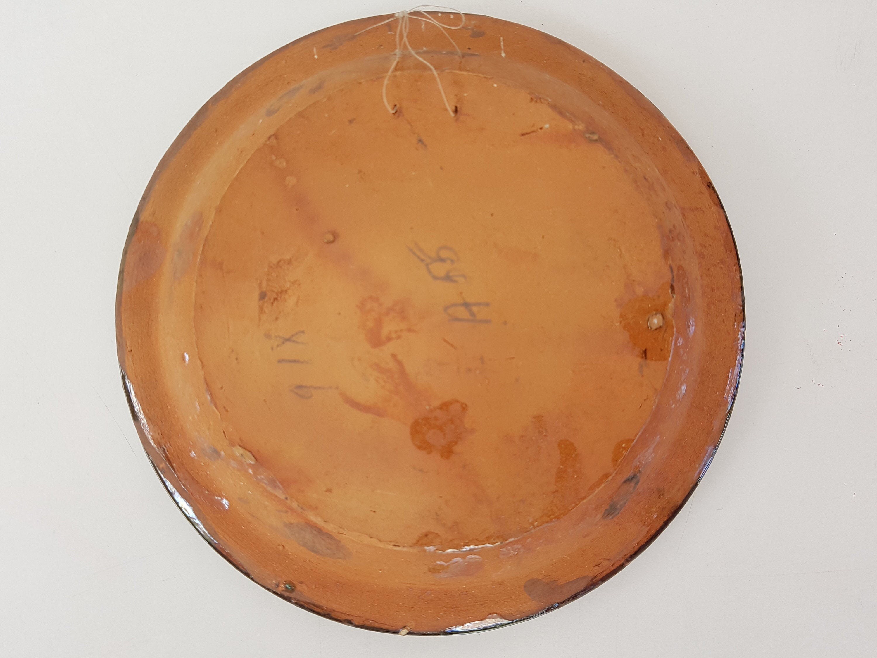 Decorative Ceramic Plates, Wall Decoration, Hand Drawn Plates, Wall Decoration, Flower