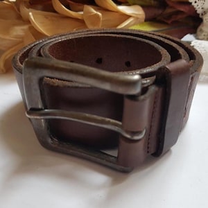 wide leather belt,90 cm/35.5 inch, brown leather belt woman belt, leather accessories, women&#39;s gift, christmas gift, brown belt,
