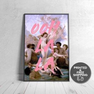Ooh La La Print,venus Altered Art,feminist Art,bedroom Printed ...