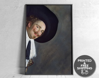 Sbirciando gentiluomo stampa artistica rococò Vintage rococò francese pittura a olio stampa rococò eclettico parete arte moda eclettico Alter stampa artistica incorniciata
