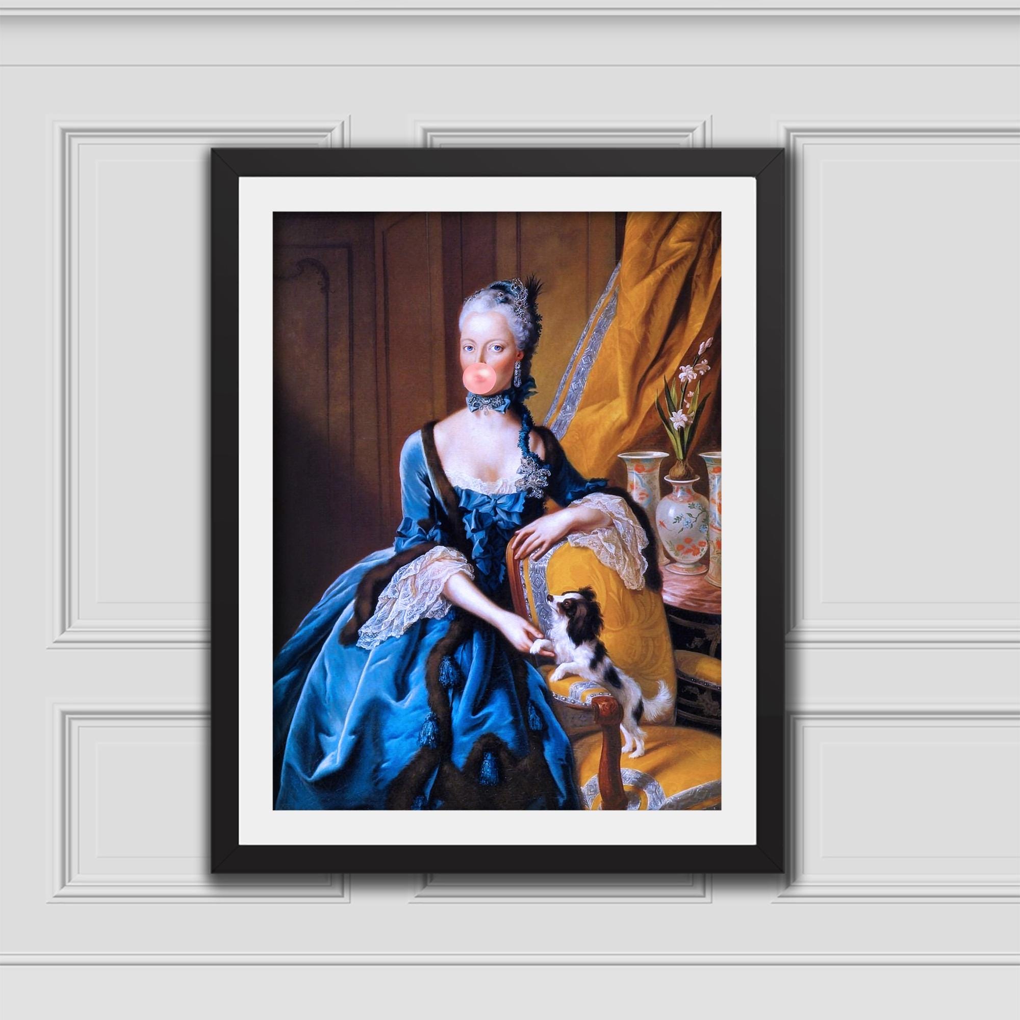 Rococo Powdered Wig - Etsy