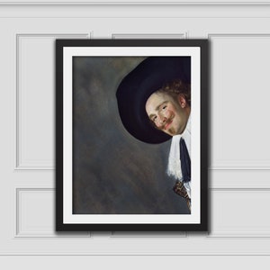 Peeking Gentleman Print,Rococo Vintage,French Rococo Oil Painting,Baroque Download Printable,Eclectic Wall Art,Fashion,Eclectic Alter Art