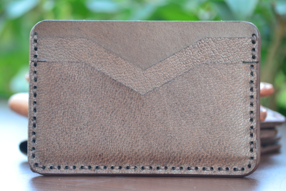 PDF Credit Card Holder Pattern Template Leather Wallet Etsy