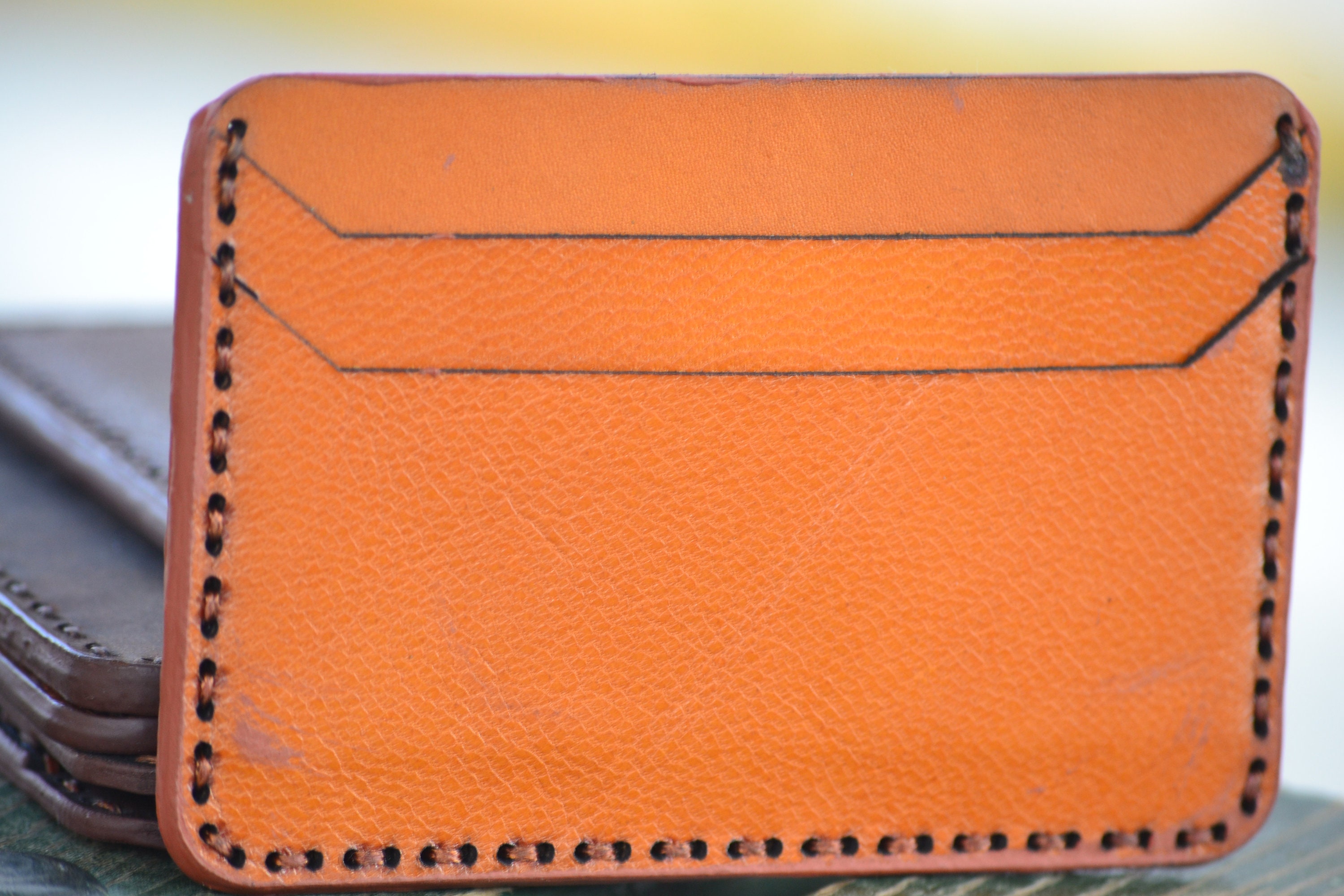 PDF Leather Wallet Credit Card Holder Template Pattern Etsy