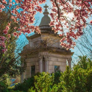 The Lewis Ginter Mausoleum at Hollywood Cemetery