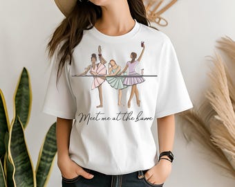 Triff mich am Barre | Tanzende Mutter PNG | Tanzende Mutter SVG | Wettbewerb Dance Mom Shirt | Tanzlehrer| Digitale Sublimation | Barre Wein Shirt