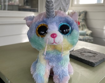 6 inch Beanie Boo “Heather the Cat”