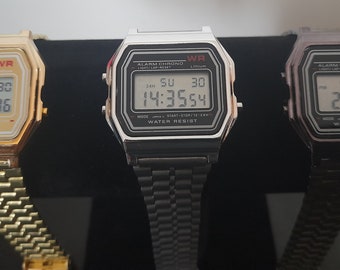 Vintage-Inspired Digital Watch - Retro Charm with Modern Precision