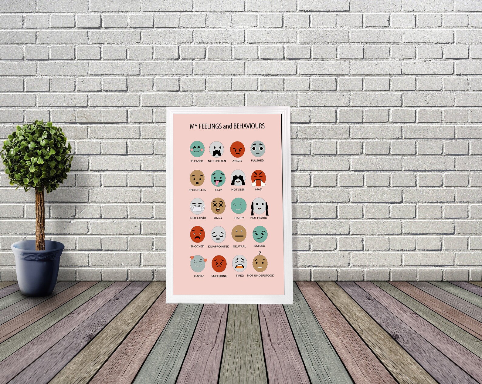 Home and preschool classroom theme decore wall art earth tone | Etsy