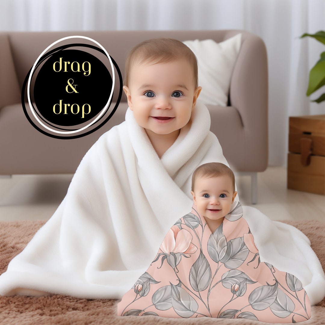 Baby Blanket Mockup Velveteen Plush Blanket Mockup Velveteen Etsy