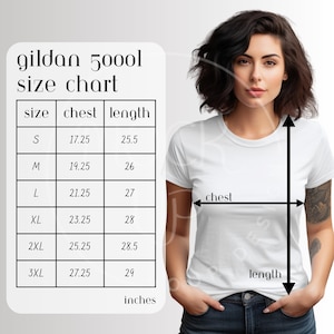 Gildan 5000L サイズ表 モックアップ Tシャツ モックアップ Gildan 5000L サイズ Tシャツ サイズ表 5000L サイズ Tシャツ 5000L サイズガイド