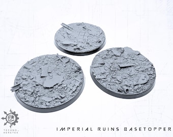 Base Topper Imperium Gothic Ruins - 60mm - for 28mm Wargame tabletop