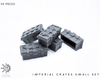 Guard supply crates small  - for Wargame tabletop