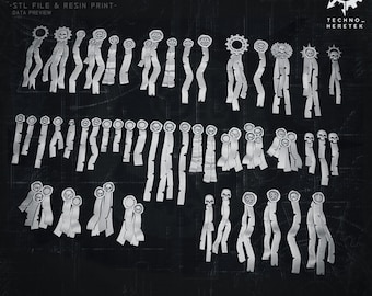 Purity Seals Set 50x - Resin 3D Print - for Tabletop Wargames