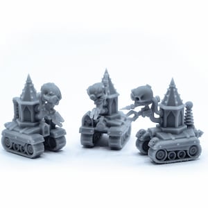 Servo Drones CATS (3x) - Mechanica - Resin 3D Print | for 28mm Tabletop Wargames