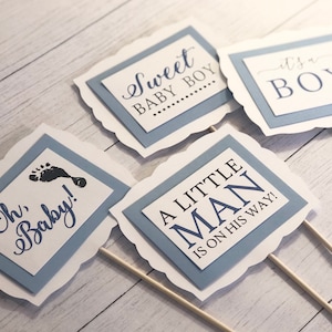 Baby Shower Decorations Boy, Baby Shower Decor, Baby Shower Cake Topper, Baby Shower Centerpieces, Baby Shower Table Decor Baby Shower Ideas