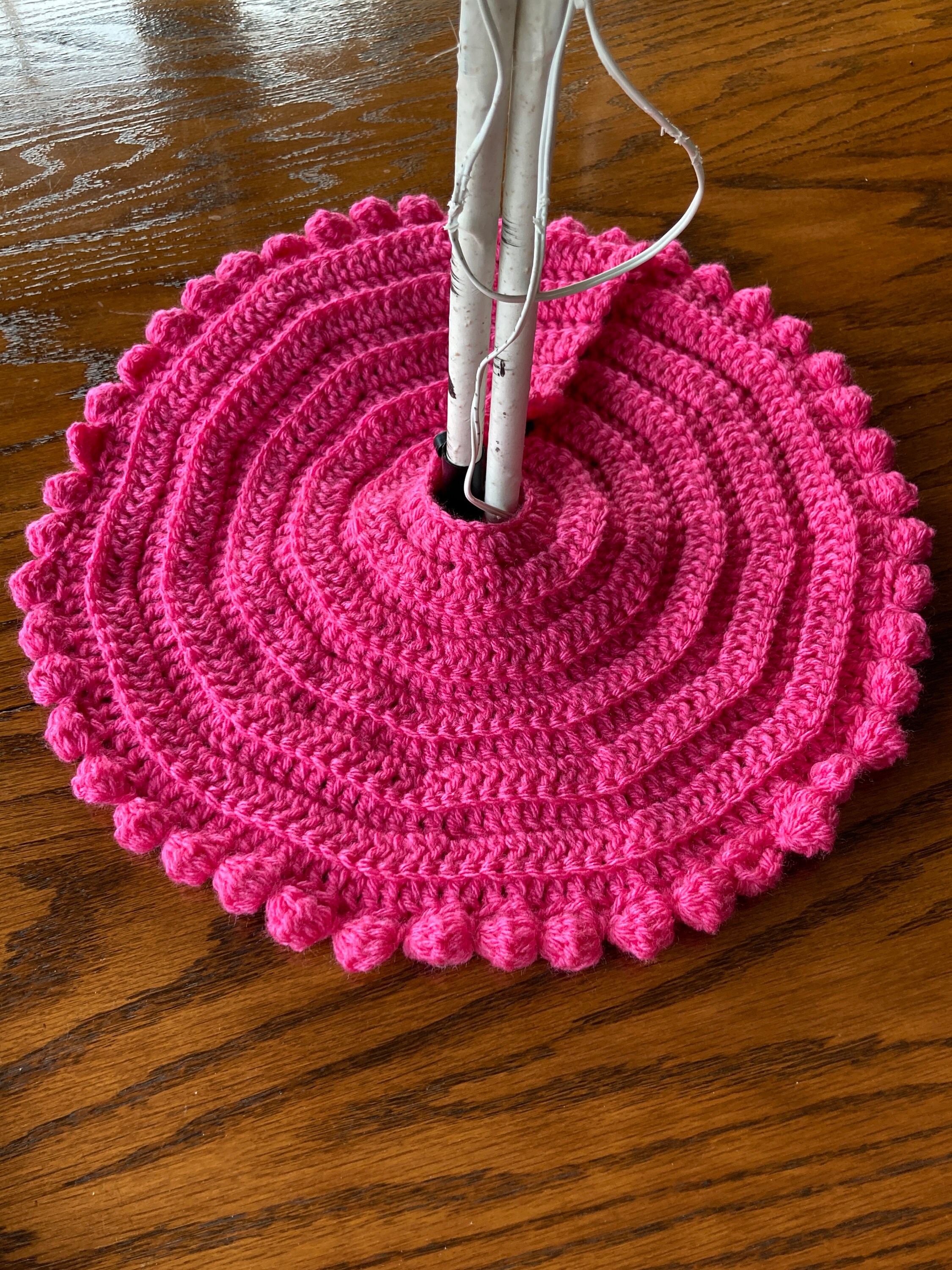 Decorative Tree Skirt, Table Top Tree Skirt, Tree Skirt for 24 36h Tree