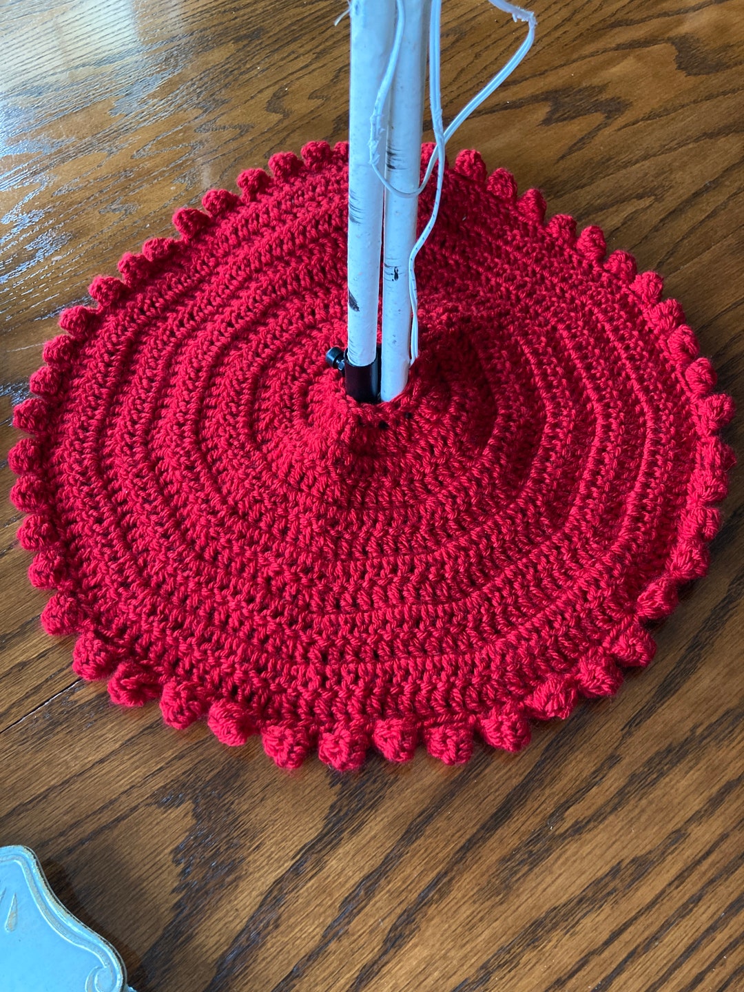 Decorative Tree Skirt, Table Top Tree Skirt, Tree Skirt for 24 36h Tree