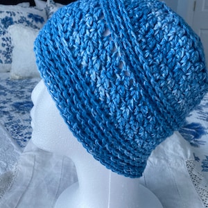 Winter Chemo Beanie, Long Beanie, Cotton Beanie, Cancer Beanie, Chemo Beanie, Long Beanie, Soft Cotton Beanie, Chemo Hat, Chemo Beanie, Hat