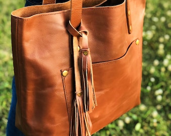 Leather Tote Bags Women, Personalized Tote with Zipper Option, Monogram Tote Bag Purse Handbag Carryall Bag, Mothers day Gifts For Women Mom