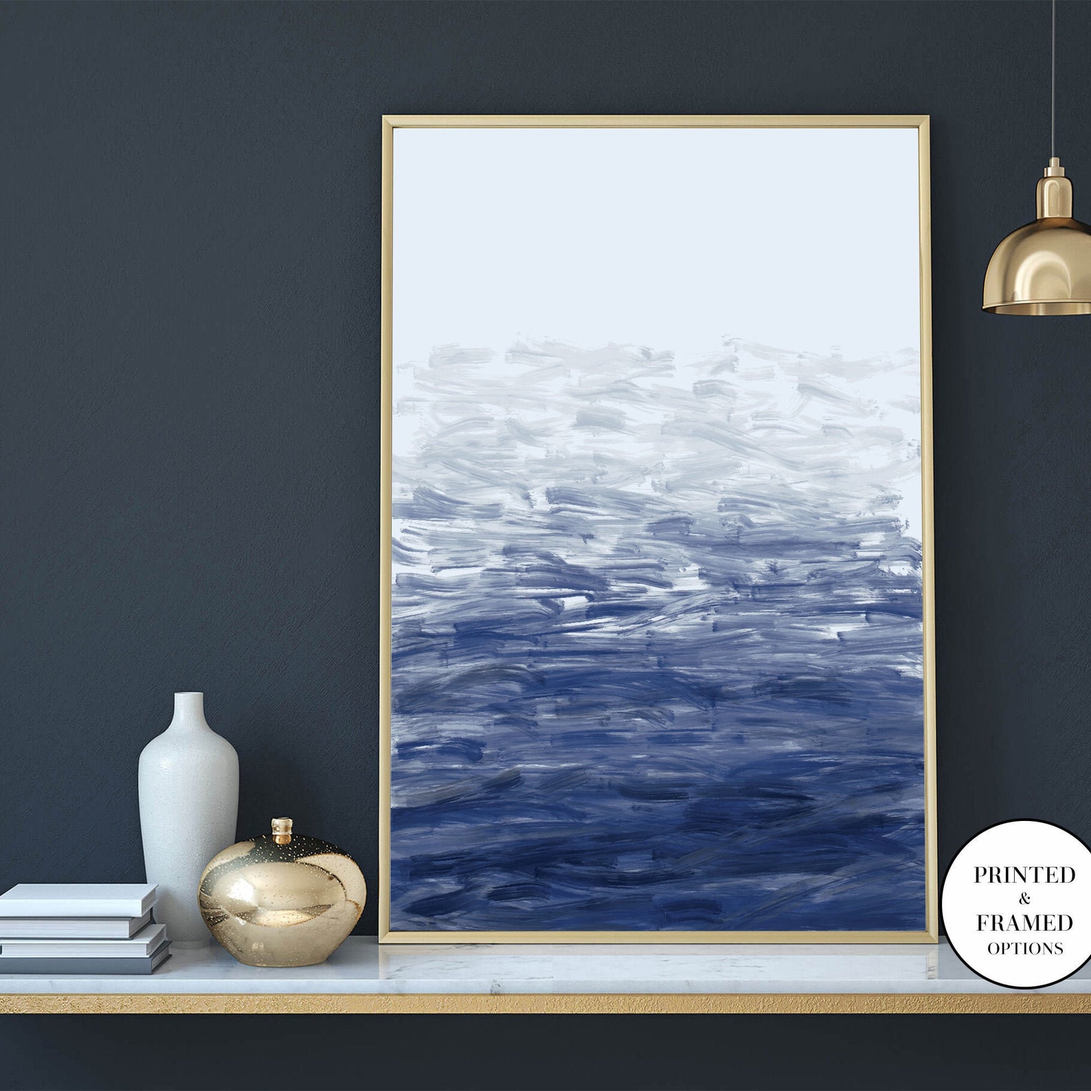 Ocean Art Print Ocean Wall Art Coastal Beach Decor Large Etsy
