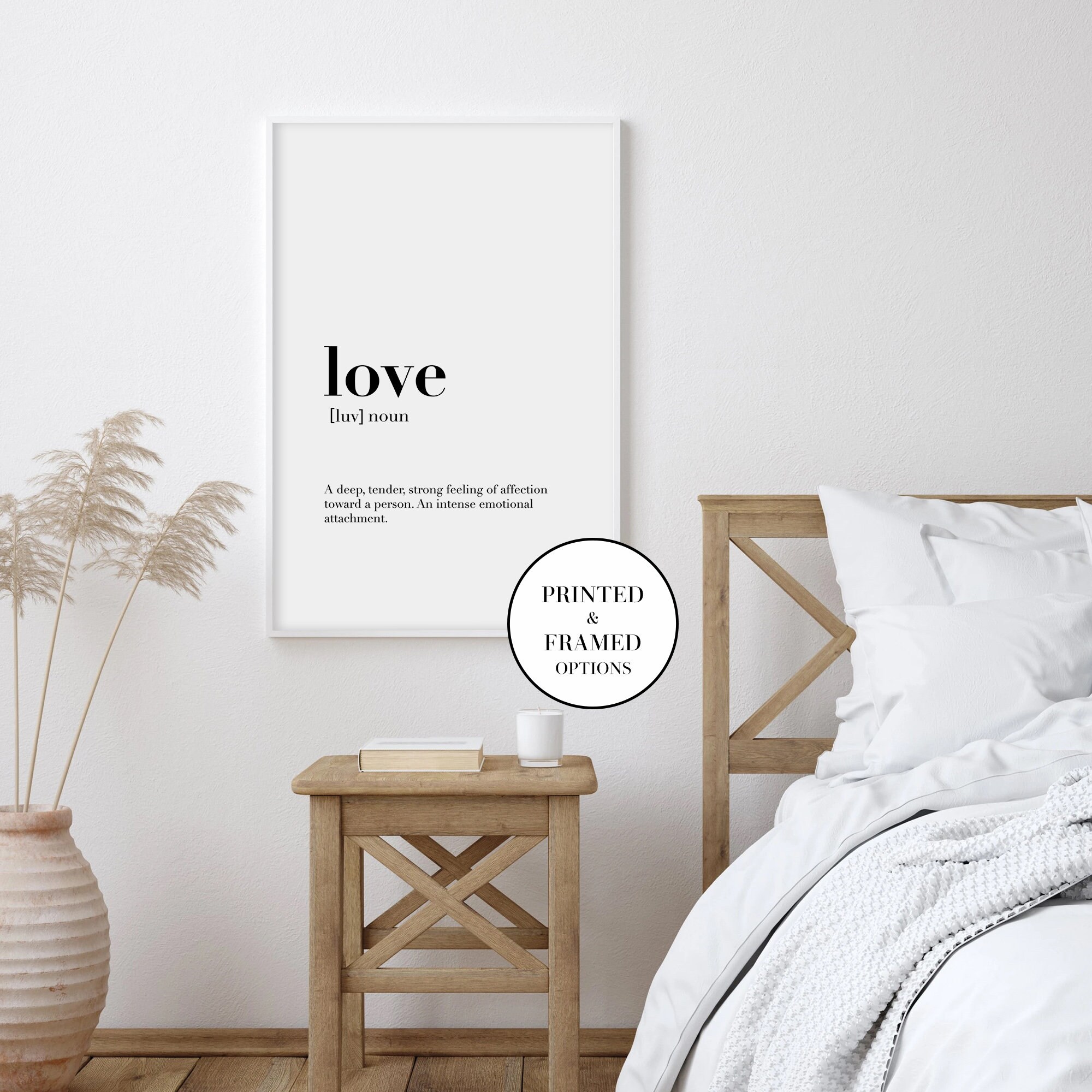 Definition Prints Definition Wall Art Wall Art Prints Quote Etsy