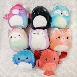 Personalized Squishmallows Ornament | 4” Personalized Christmas Squishmallow Ornament | Customized Squishmallows | Kids Christmas Ornament