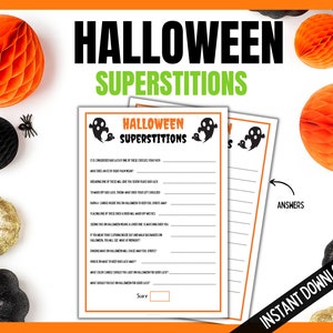 Halloween 8 Games Bundle, Halloween Game for Teens and Adults, Halloween Printable Games, Fun Halloween activities, Spooky Games, image 5