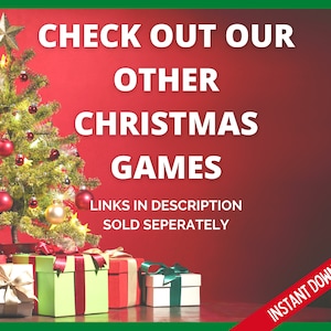 Christmas Feud Game, Fun Teen Games, Christmas Party, Christmas Printable Games, Family Quiz, Christmas Family Quiz, Christmas family Feud image 2