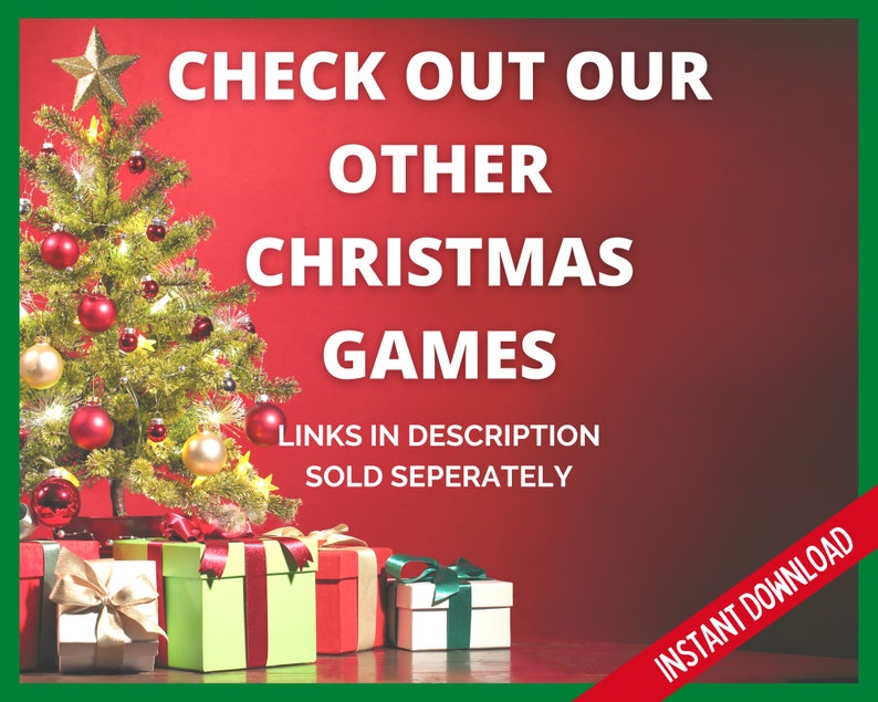 Christmas Feud Game, Fun Teen Games, Christmas Party, Christmas Printable Games, Family Quiz, Christmas Family Quiz, Christmas family Feud image 2