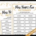 New Year's Eve Pictionary, NYE Pictionary Game, New Years Eve Pictionary Printable Games ...