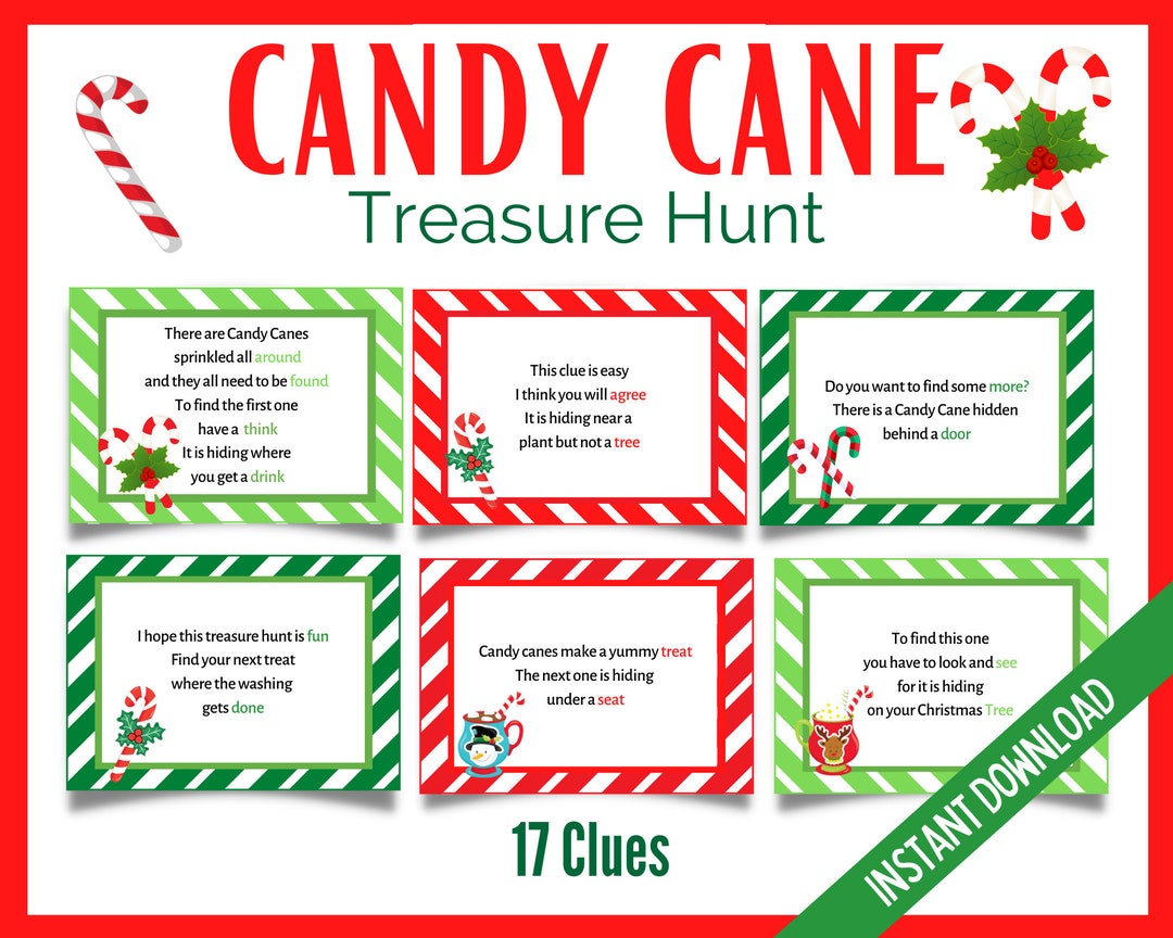 Candy Cane Christmas Party Games 