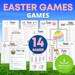 Ultimate Easter Games Bundle for Kids & Adults, Printable Easter Party ...