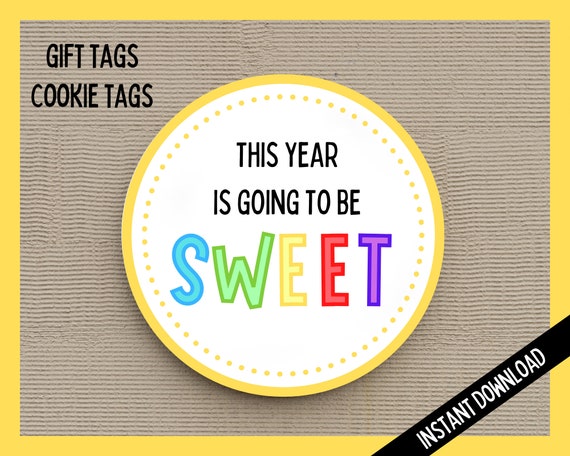 Printable Back to School Tag This year is going to be Sweet Teacher Printable Back to School Tag This year is going to be Sweet Teacher