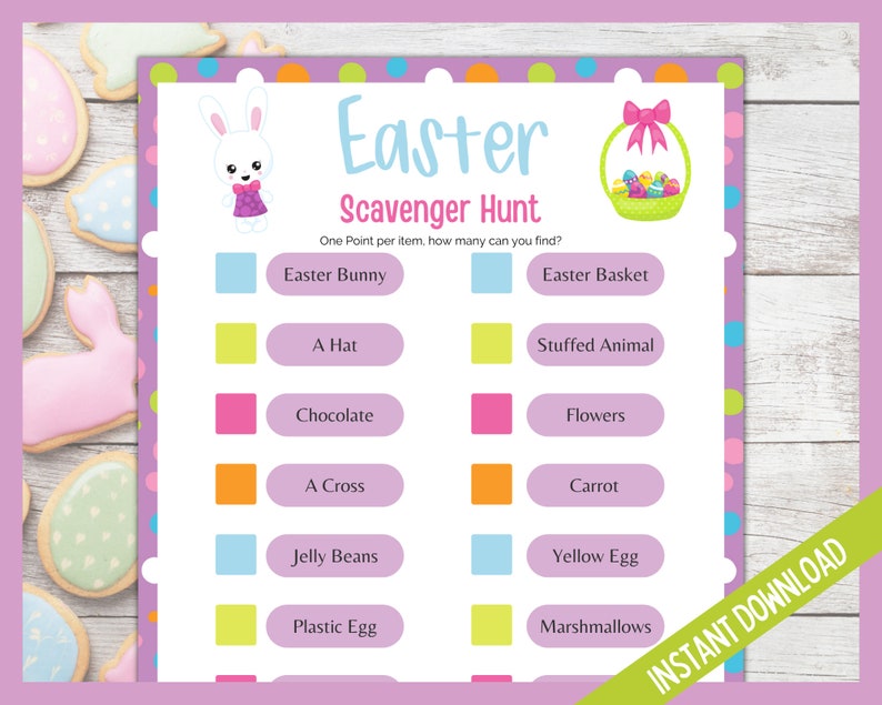 Easter Scavenger Hunt