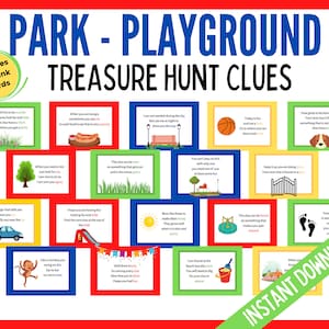 Pistas de caça ao tesouro no parque, caça ao tesouro no parque infantil, caça ao tesouro no parque, caça ao tesouro no parque infantil, pistas de caça ao tesouro ao ar livre, jogos infantis