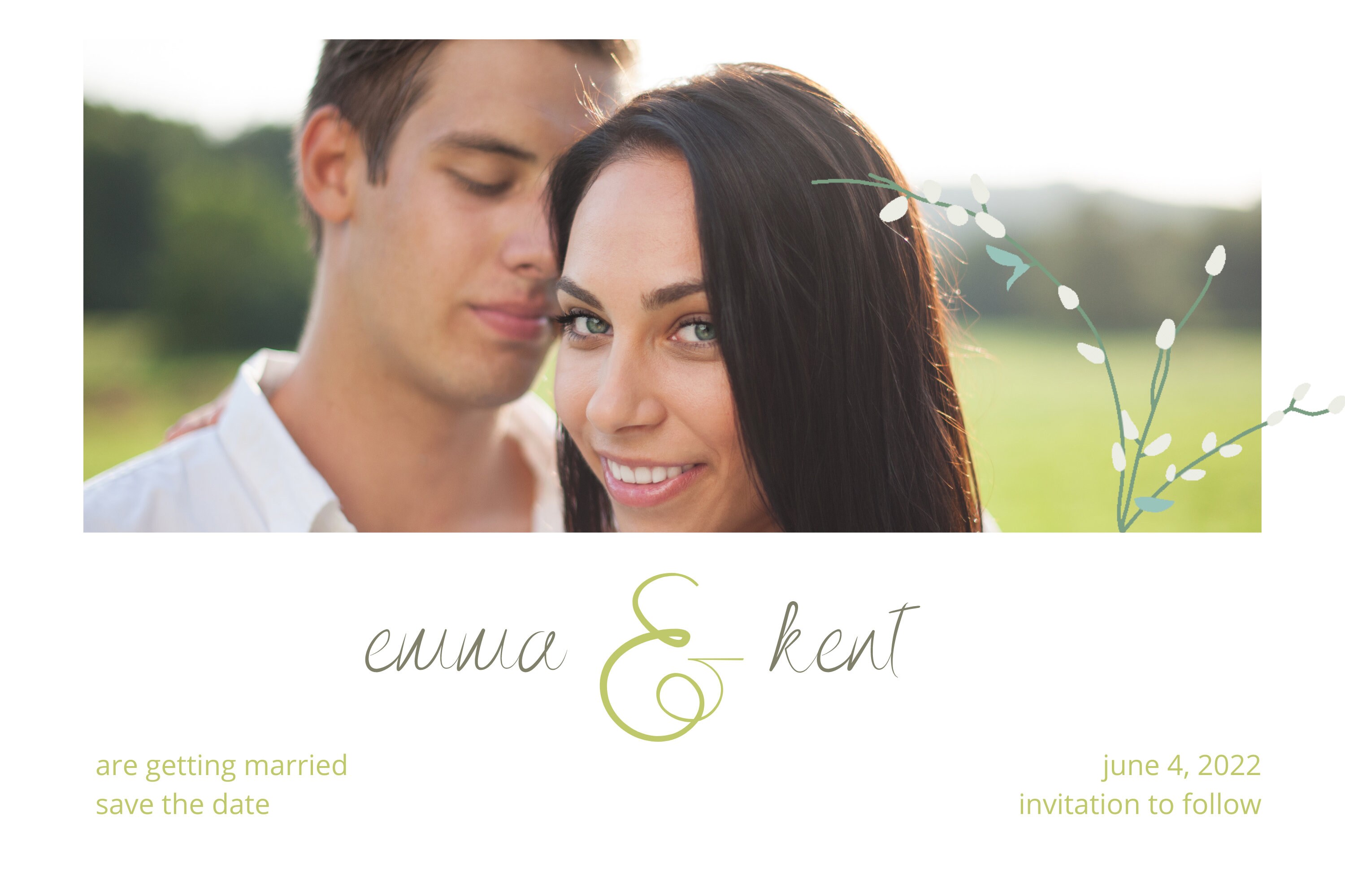  Wedding Invitation Canva Template Digital Stationery Video Etsy