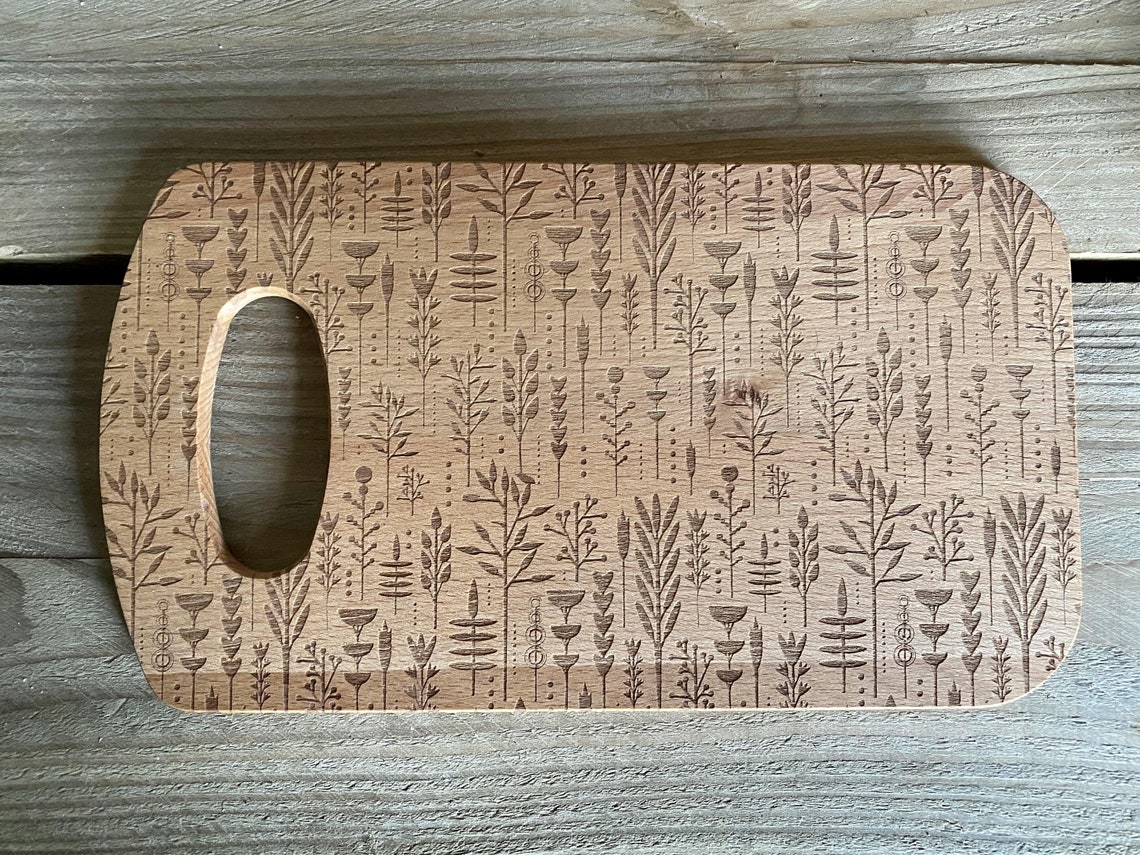 Scandi Tabla de cortar casera Corte láser Diseño Scandi | Etsy