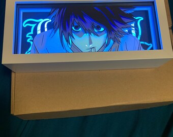 Anime shadow light boxes