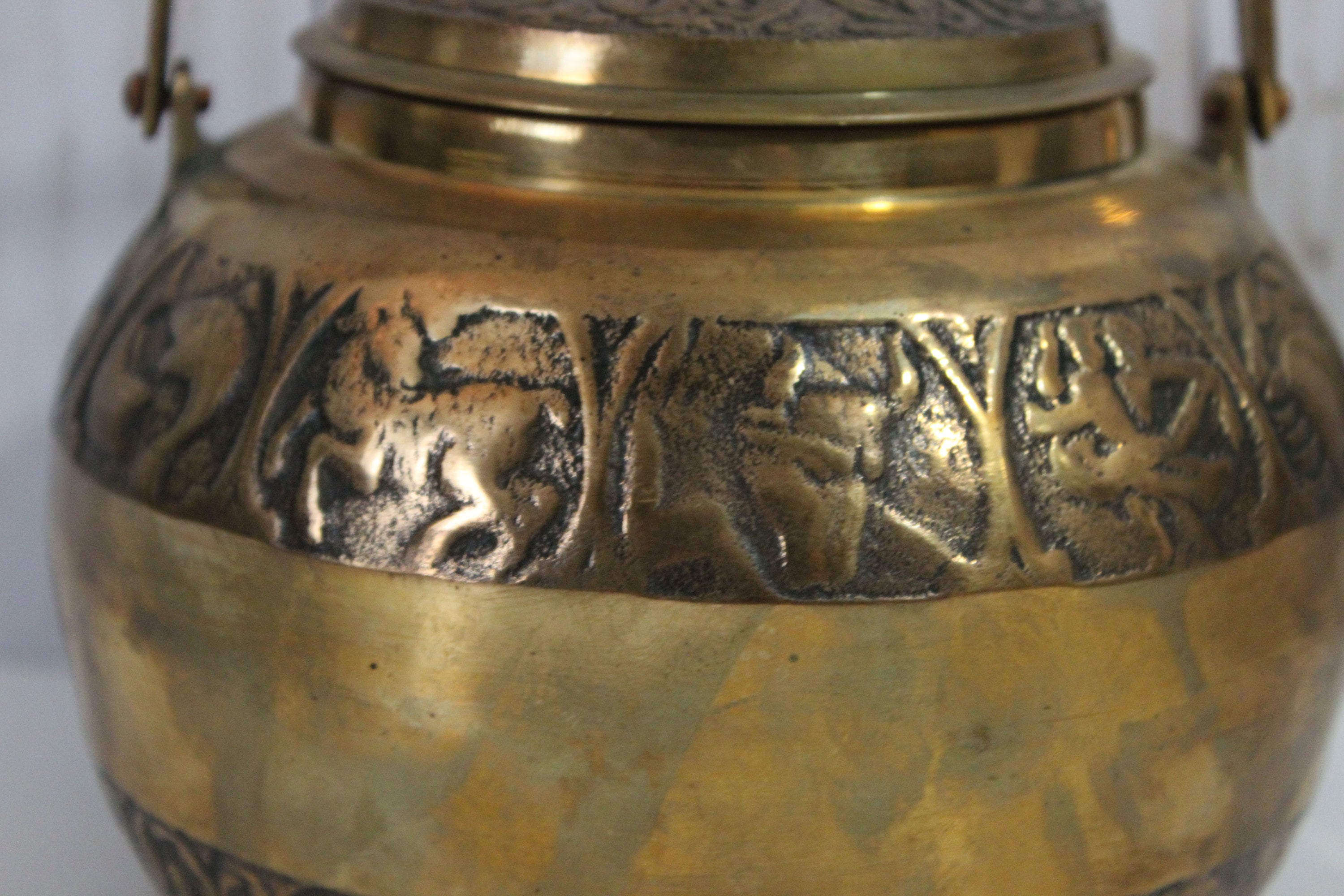 Best Ever Vintage 60s Zodiac Horoscope Embossed Copper Brass Etsy