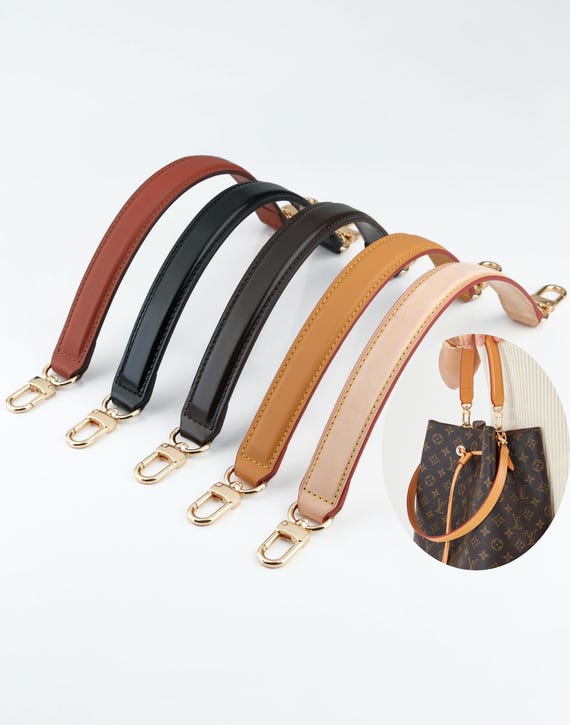 Vachetta Leather Bag Strap, Shoulder Strap, Top Handle Set, Noe & Neo Noe Epi Bags Compatible, Bucket Bag Replacement Strap, Handle Strap