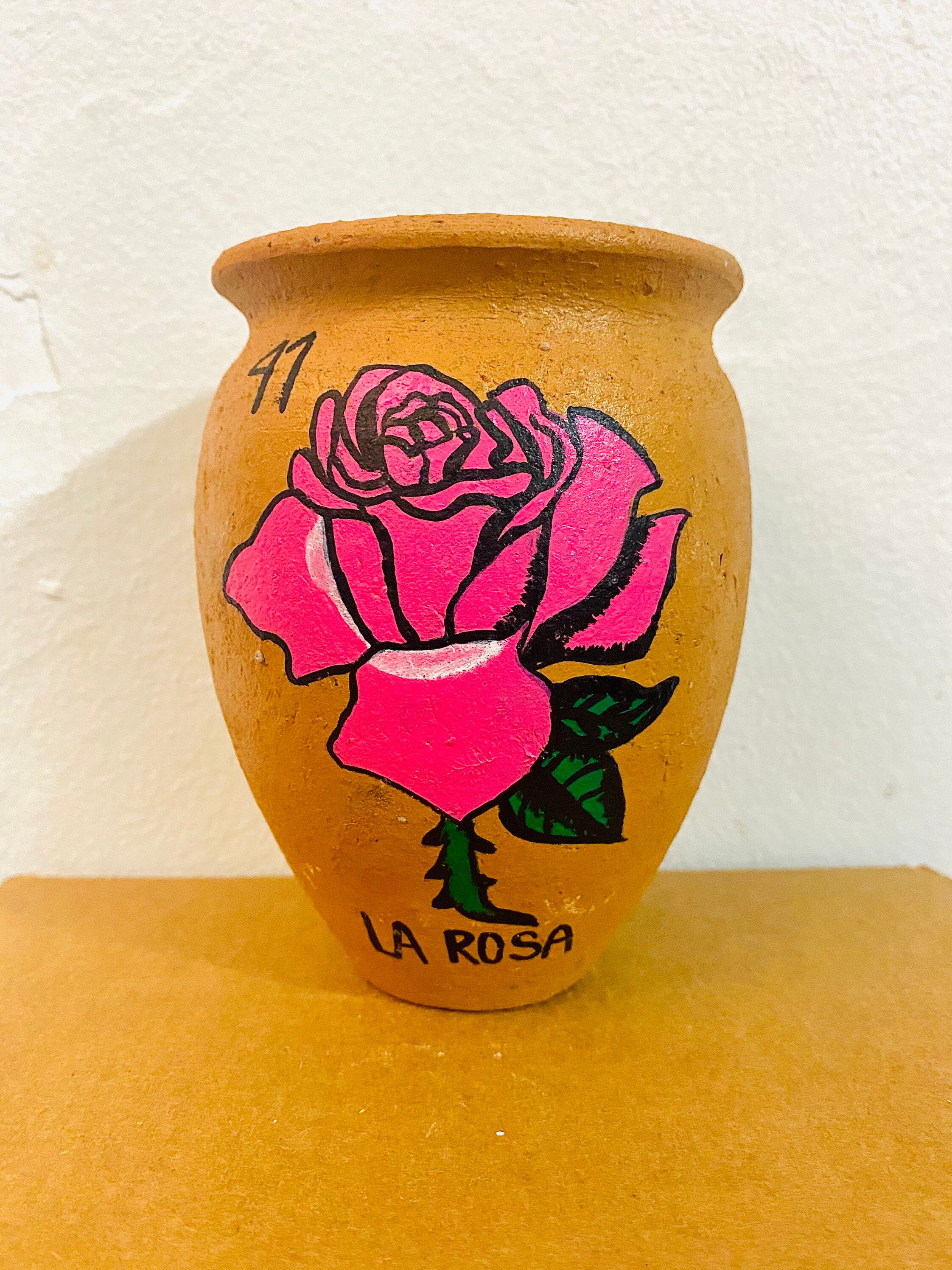 La rosa loteria jarritos Etsy