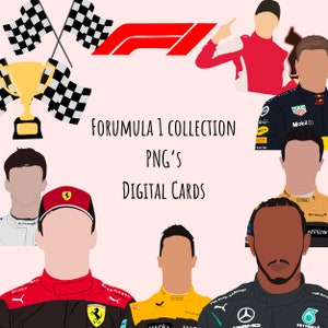 Charles Leclerc PNG, Formula 1 PNG File, F1 Drivers and Sport Car Lovers, F1 Merch, Funny Minimalistic & Comedic Digital Illustration image 3