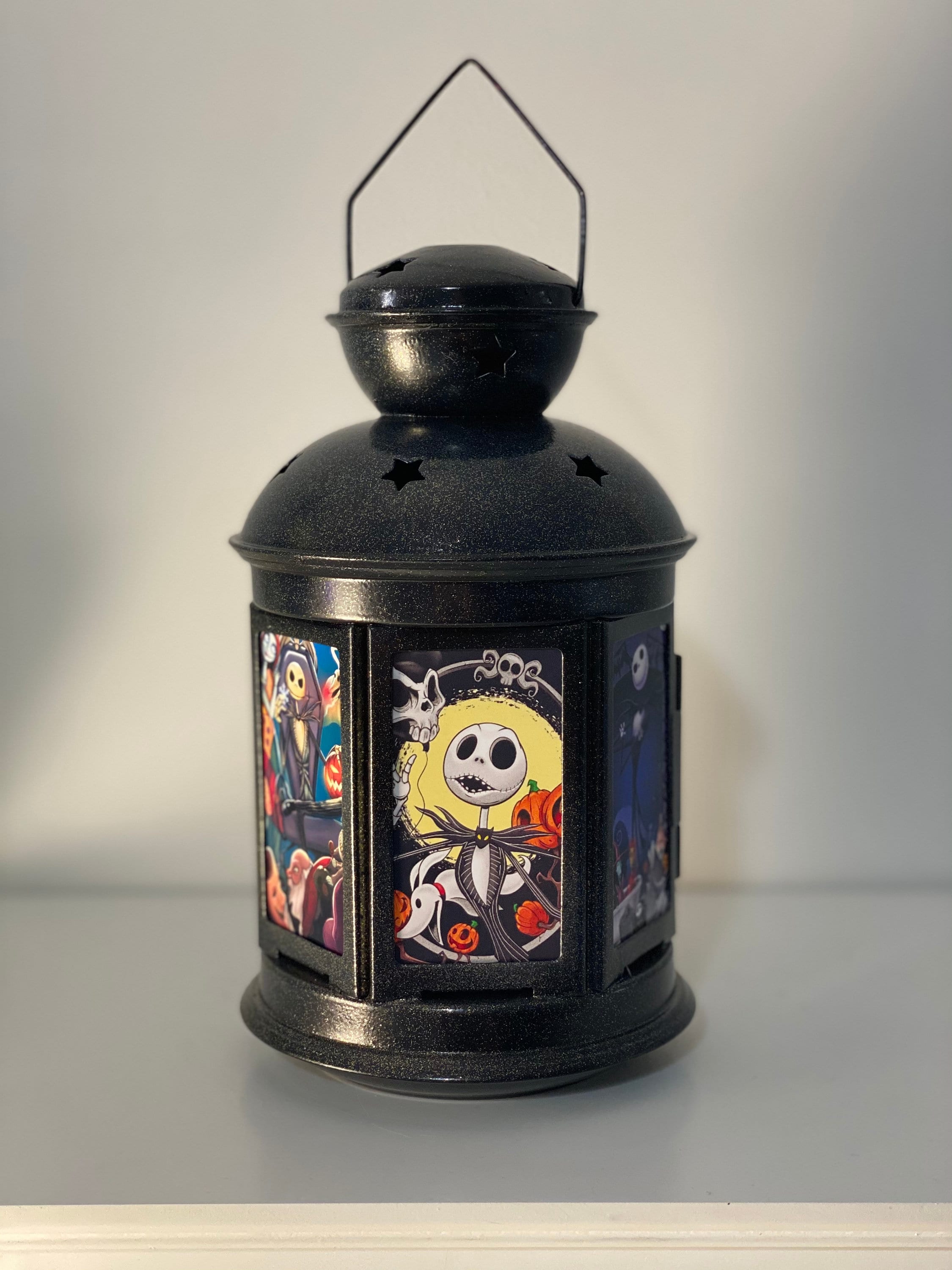 The Nightmare Before Christmas Lantern Etsy