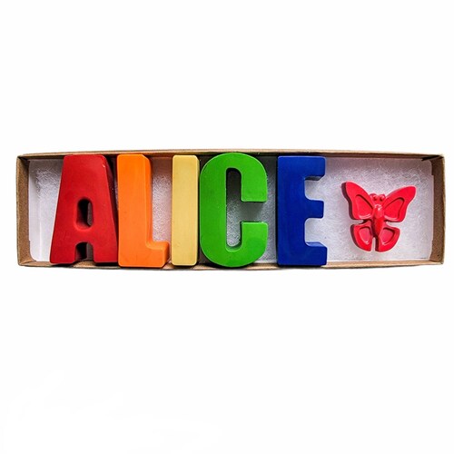 Personalized Crayon Names Etsy