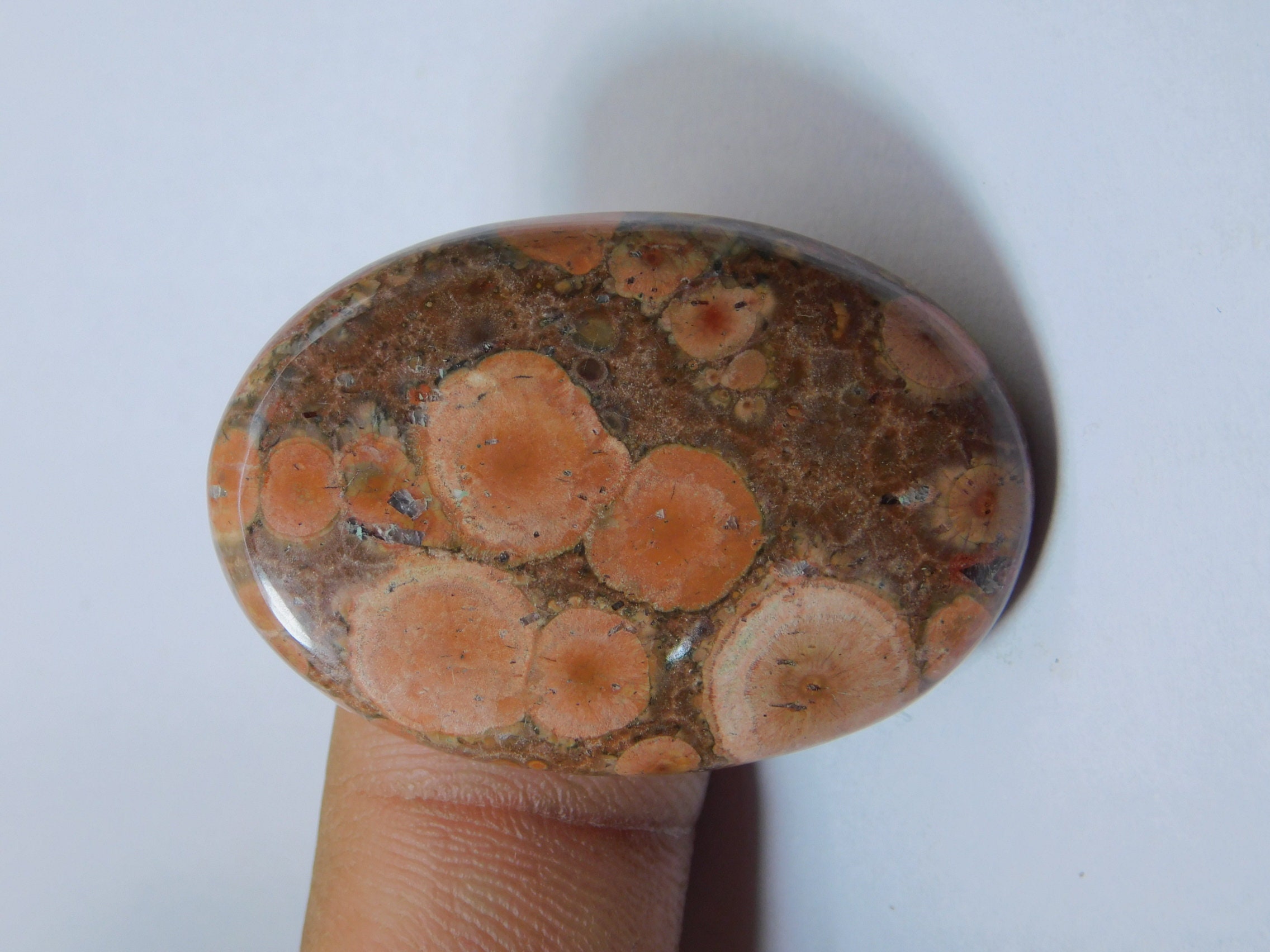 Rare Quality Poppy Jasper Gemstone Natural Poppy Jasper Etsy